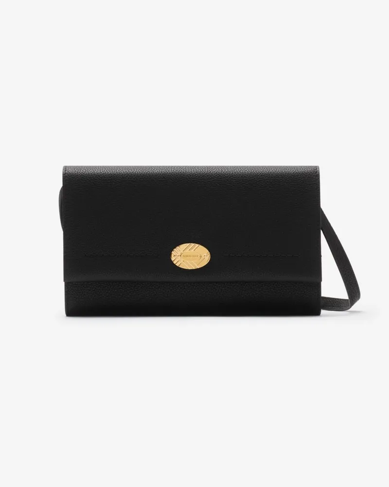 Burberry Brieftasche „Cotswolds“ mit Riemen Black