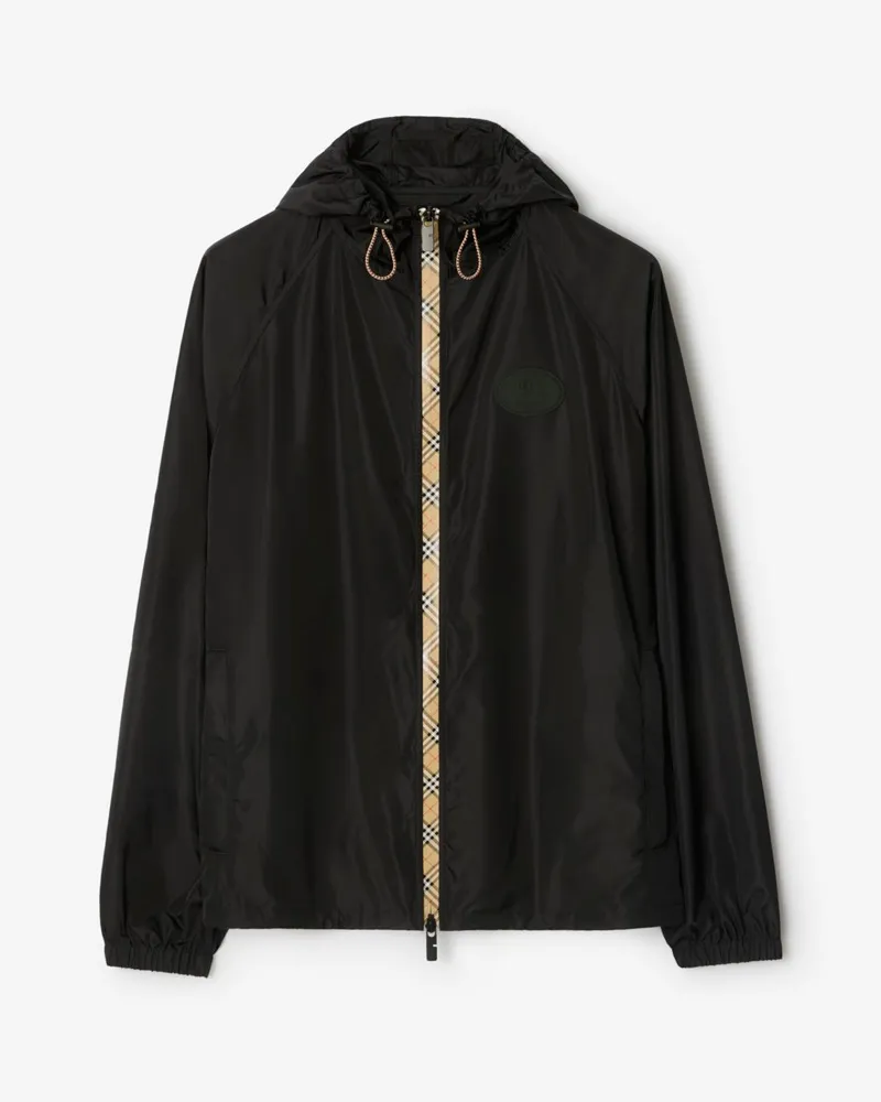 Burberry Kapuzenjacke „Clapton“ aus Nylon , Size Black