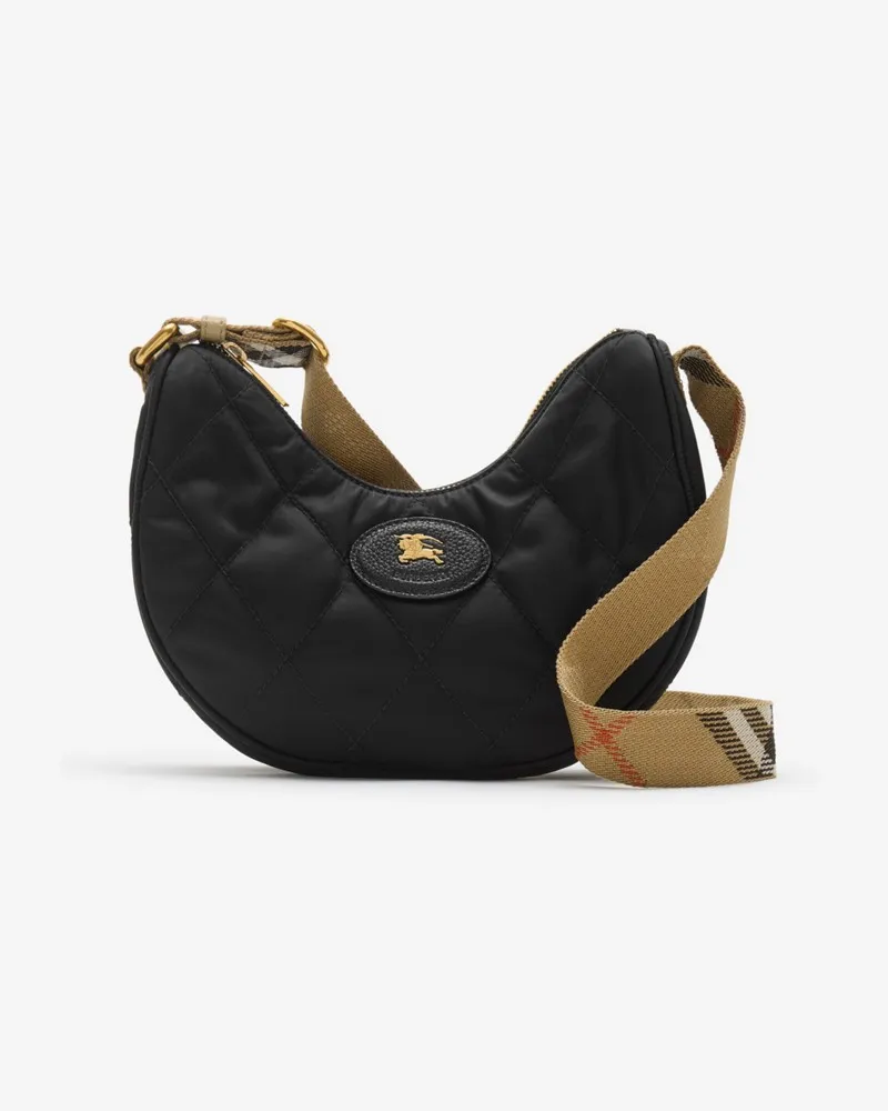 Burberry Crossbody-Tasche „Horseshoe Schwarz
