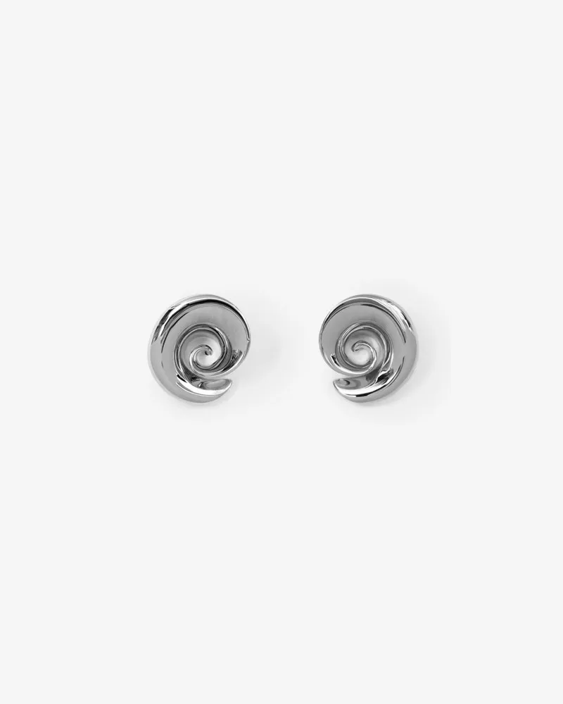 Burberry Ohrringe „Tulip Silber