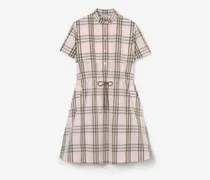 Baumwollkleid in Check , Size