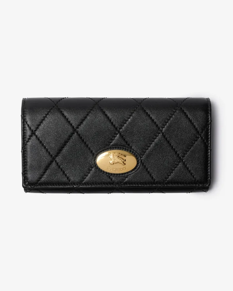 Burberry Brieftasche „Strand“ im Kontinentalformat Schwarz