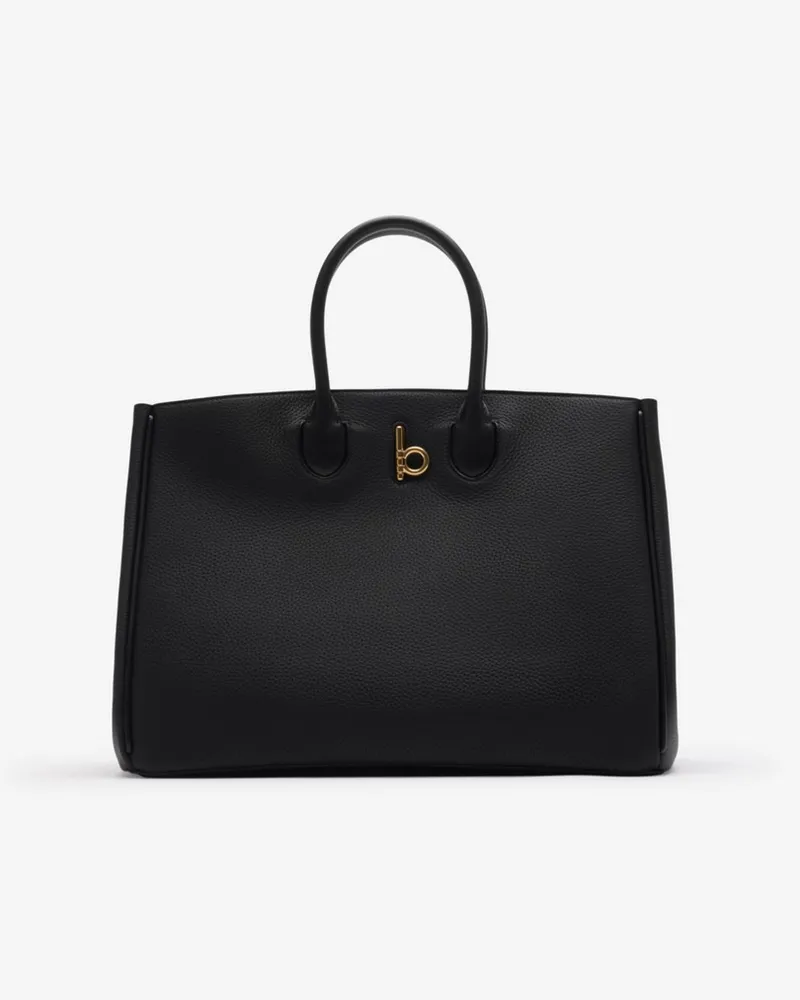 Burberry Mittelgroße Henkeltasche „Rocking Horse Schwarz