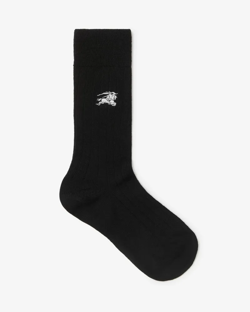 Burberry Wollmisch-Socken Schwarz