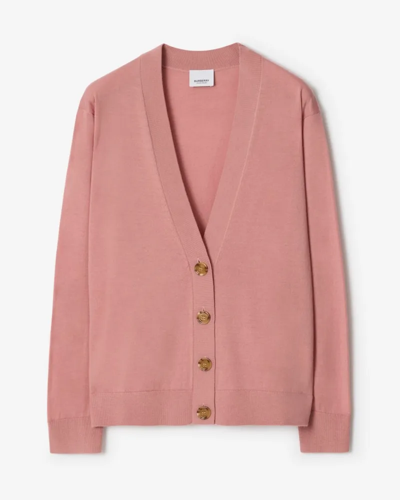 Burberry Wollcardigan Blassrosa