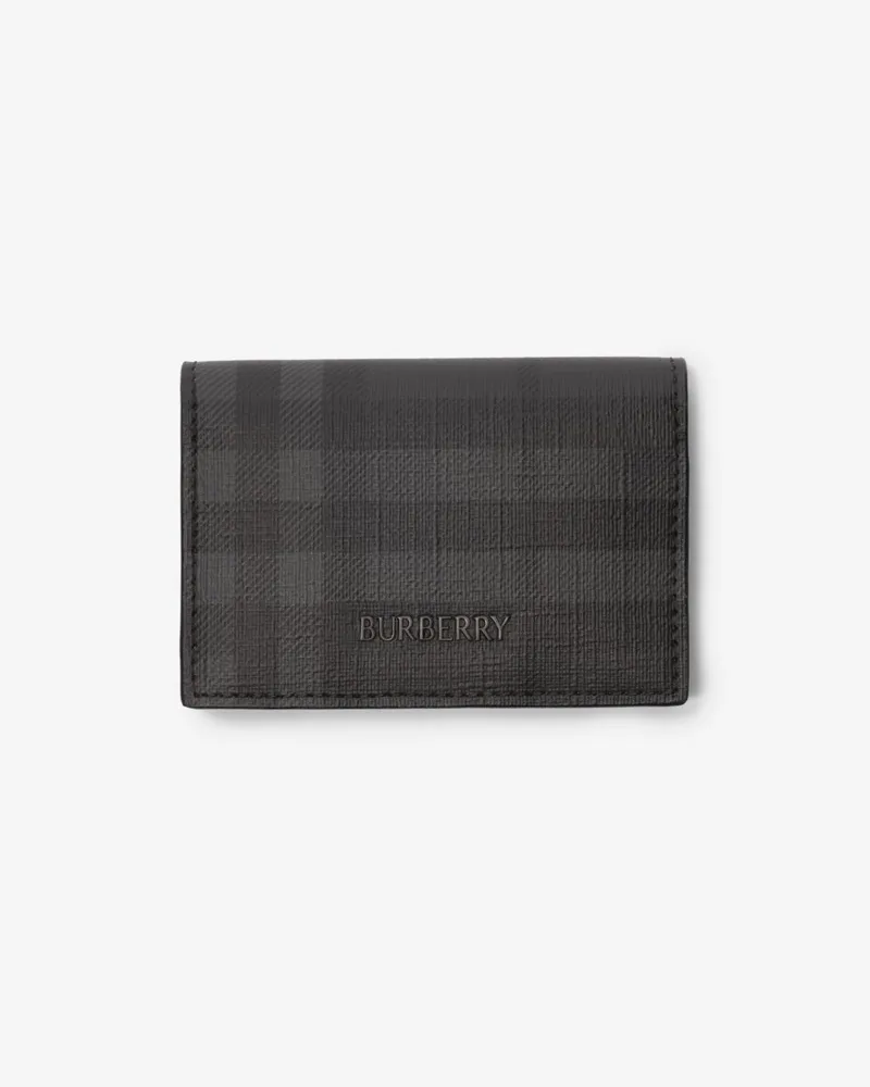 Burberry Faltbares Kartenetui „City“ in Check Iron