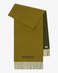 Burberry Wendbarer Kaschmirschal mit EKD-Motiv Camp