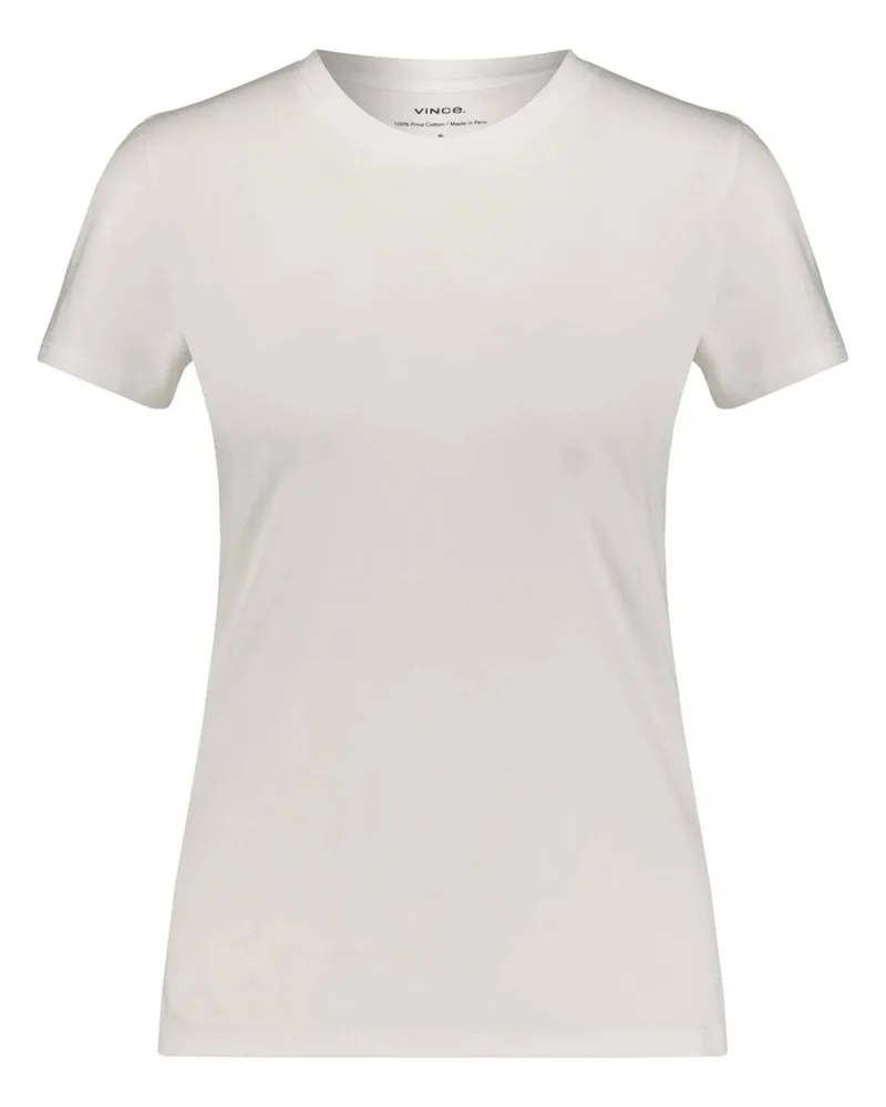 Vince Damen T-Shirt ESSENTIAL Weiss