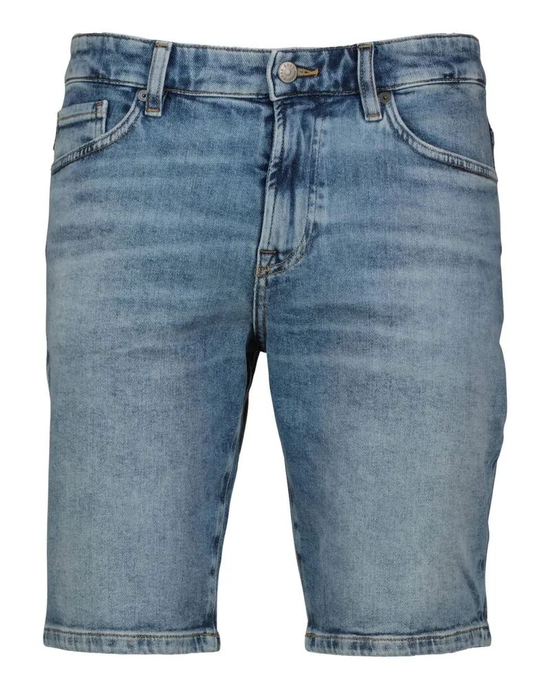 HUGO BOSS Herren Jeansshorts RE MAINE SHORTS BO Regular Fit Aqua