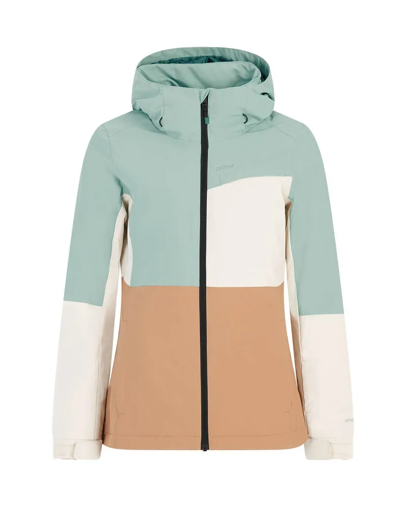 Protest Damen Snowjacket PRTSINA Tailored Fit aus Polyester Coffee
