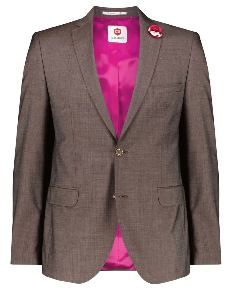 CG Herren Sakko PATRICK Slim Fit Braun