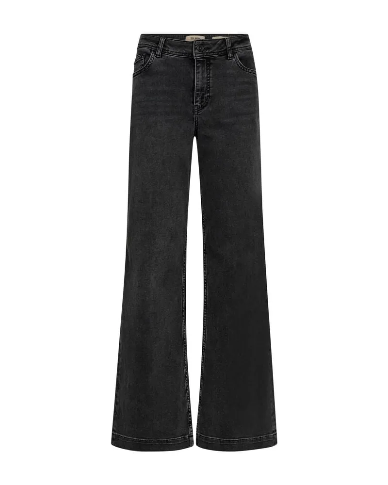 Mos Mosh Damen Jeans Wide fit MMDARA DELUXE Grau