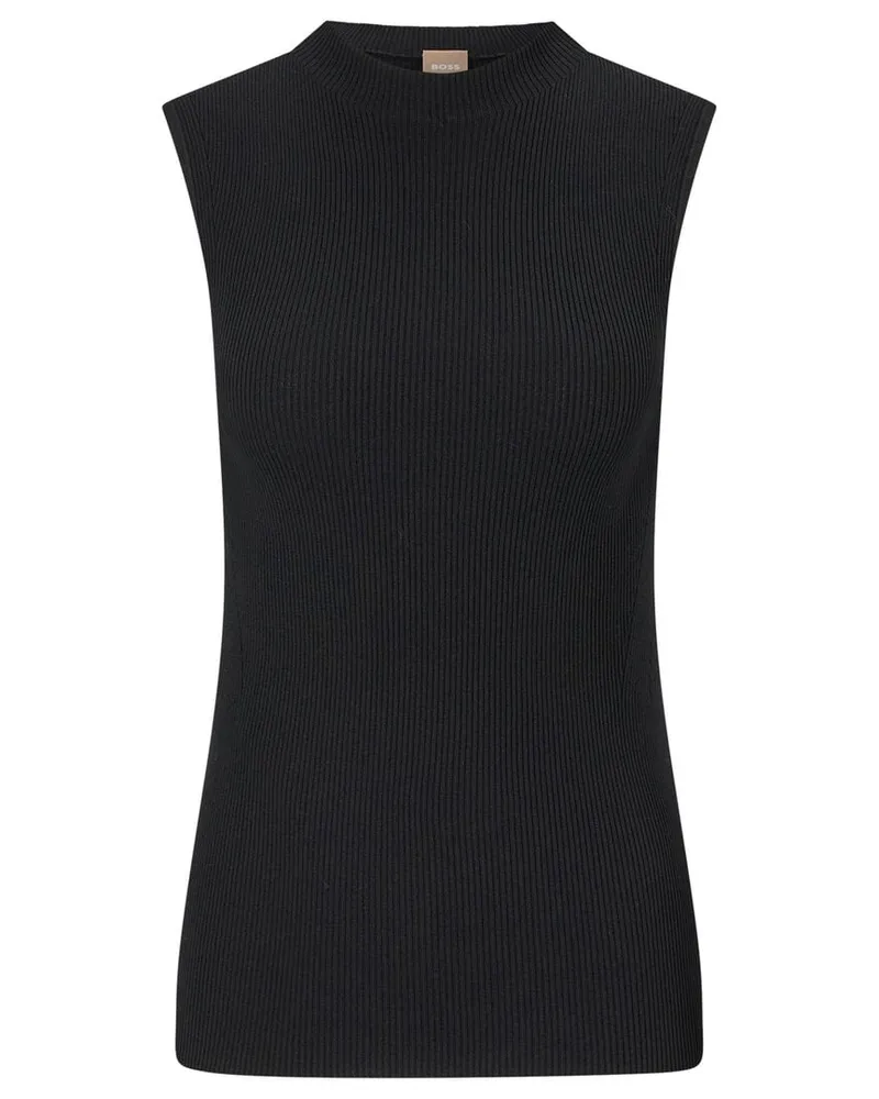 HUGO BOSS Damen Top FESKIES Schwarz