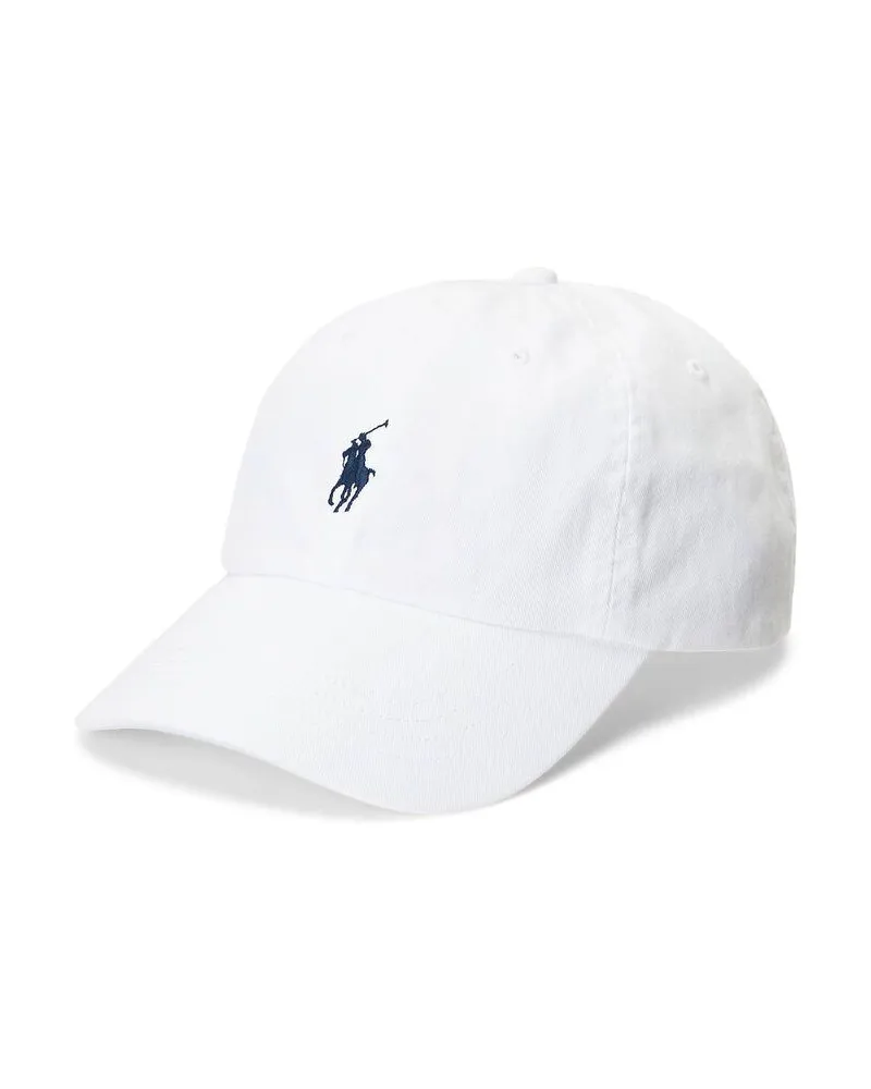 Ralph Lauren Cap aus Baumwolle Weiß