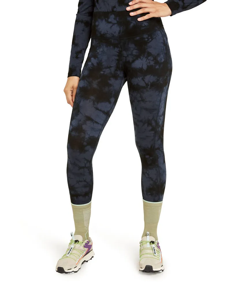 Icebreaker Damen Funktionsunterhose MERINO 260 FASTRAY II 25" HIGH RISE Anthrazit