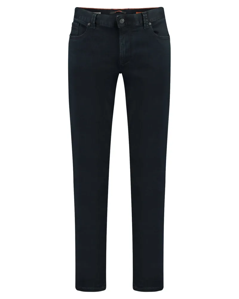 Alberto Herren Jeans Regular Slim Fit Darkblue