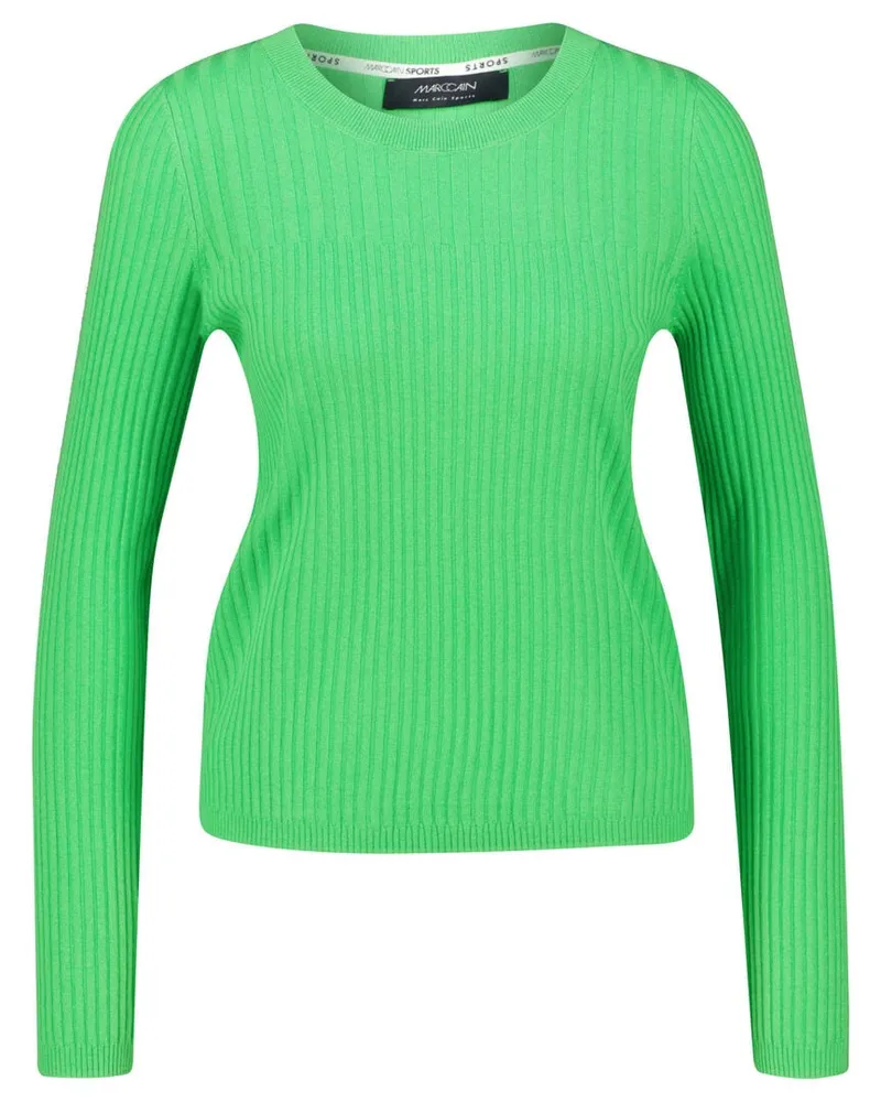 Marc Cain Damen Pullover mit Kaschmir Smaragd