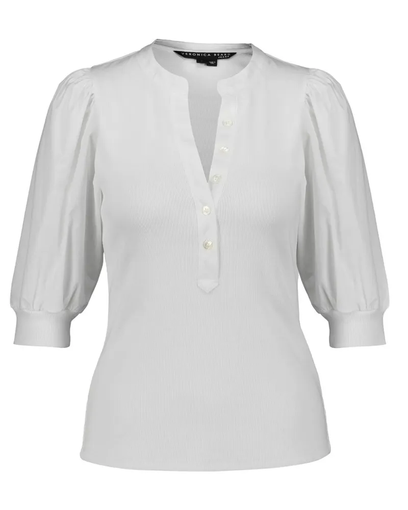 Veronica Beard Damen Top CORALEE Weiss