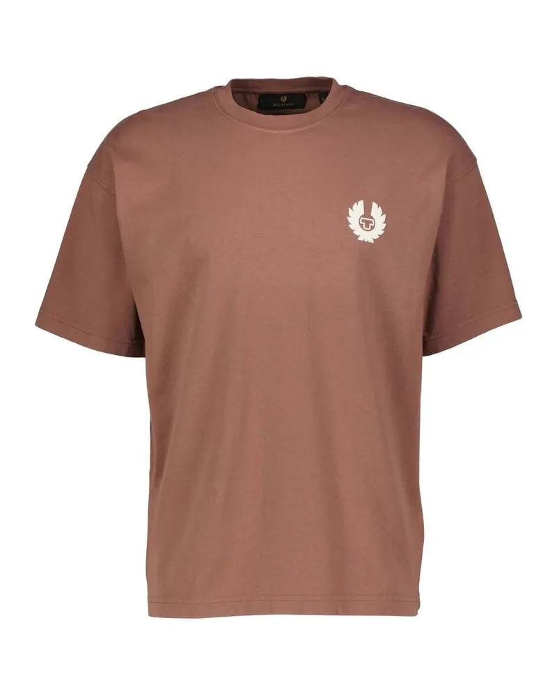 Belstaff Herren T-Shirt COMPETITION Oversized Fit Rose