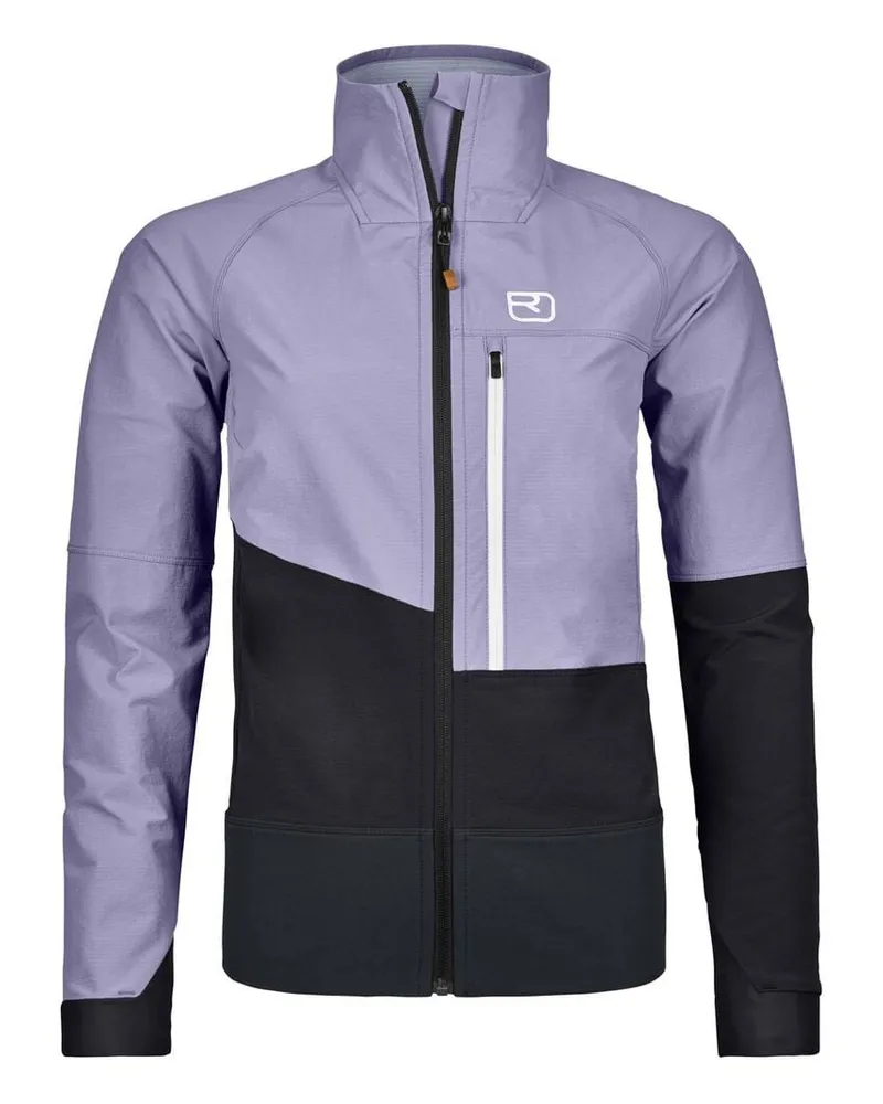 Ortovox Damen Softshell-Jacke PUNTA BERRINO Athletic Fit Lavendel