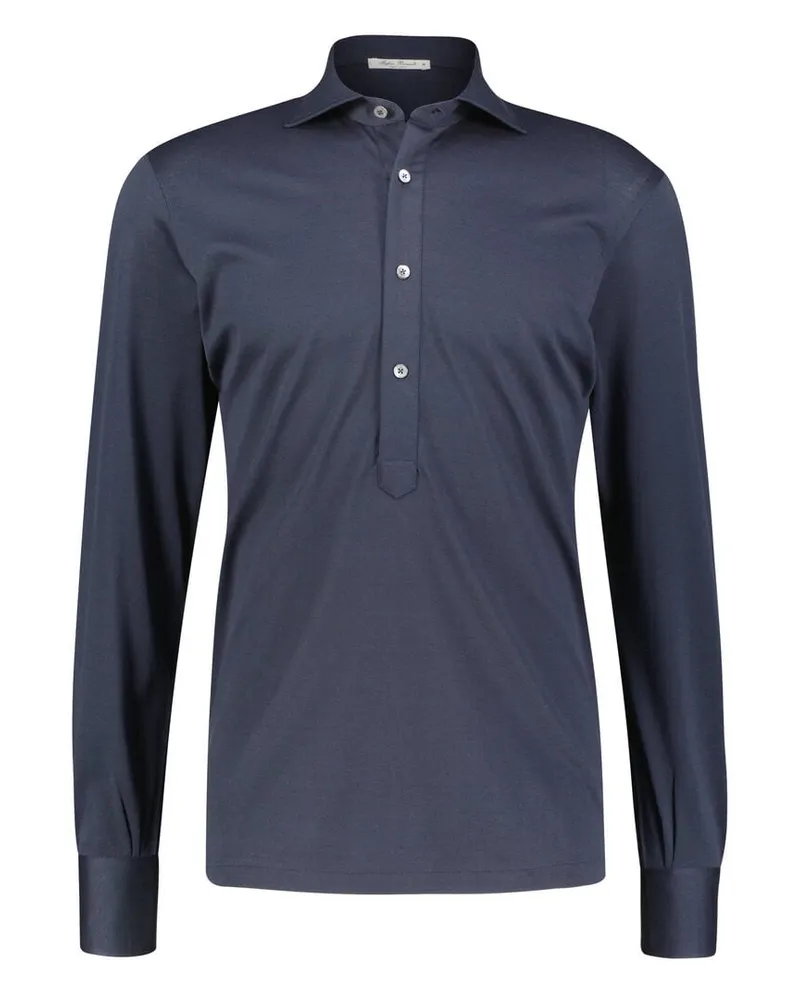 Stefan Brandt Herren Polohemd LUCIEL 4S PM PQ ULTRA 60 Marine