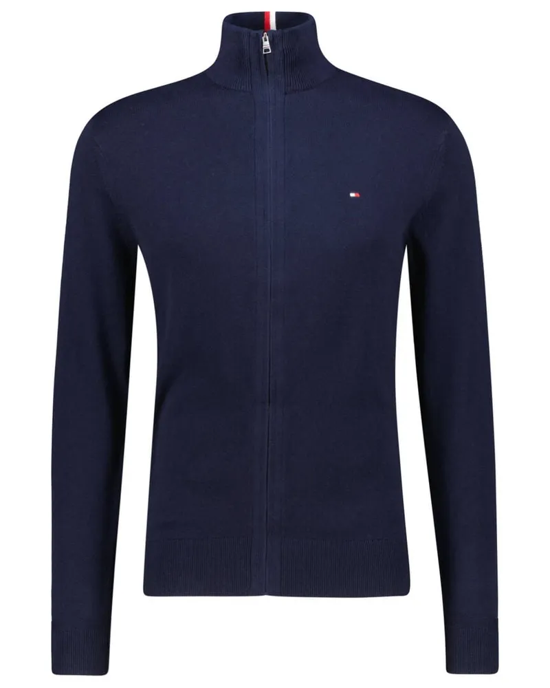 Tommy Hilfiger Herren Strickjacke mit Bio-Baumwolle Regular Fit Marine