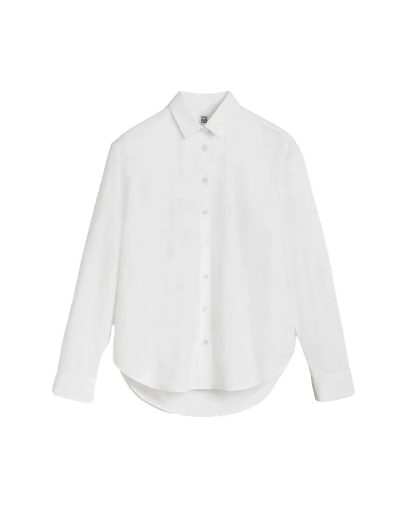Totême Damen Bluse Weiss