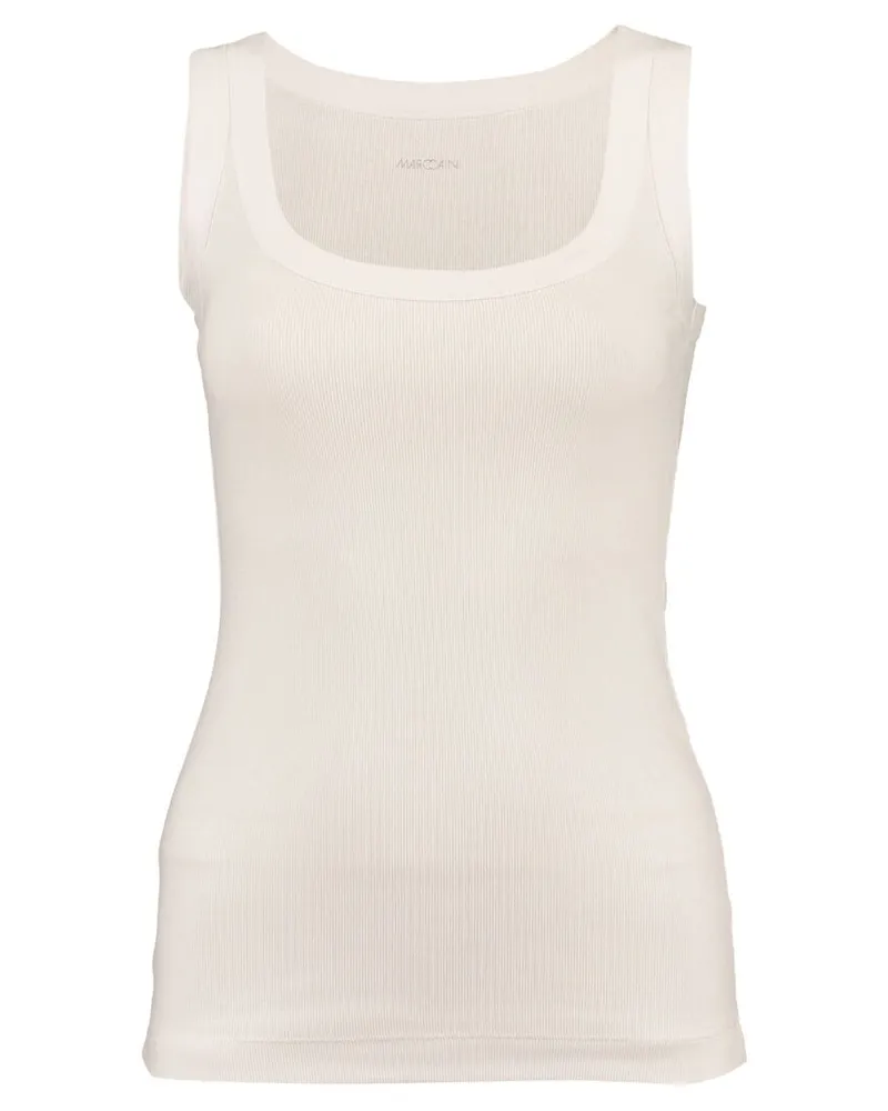 Marc Cain Damen Tanktop Weiss