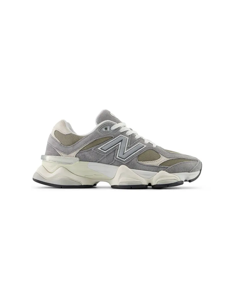 New Balance Sneaker mit Wildleder-Overlays 9060 Grau