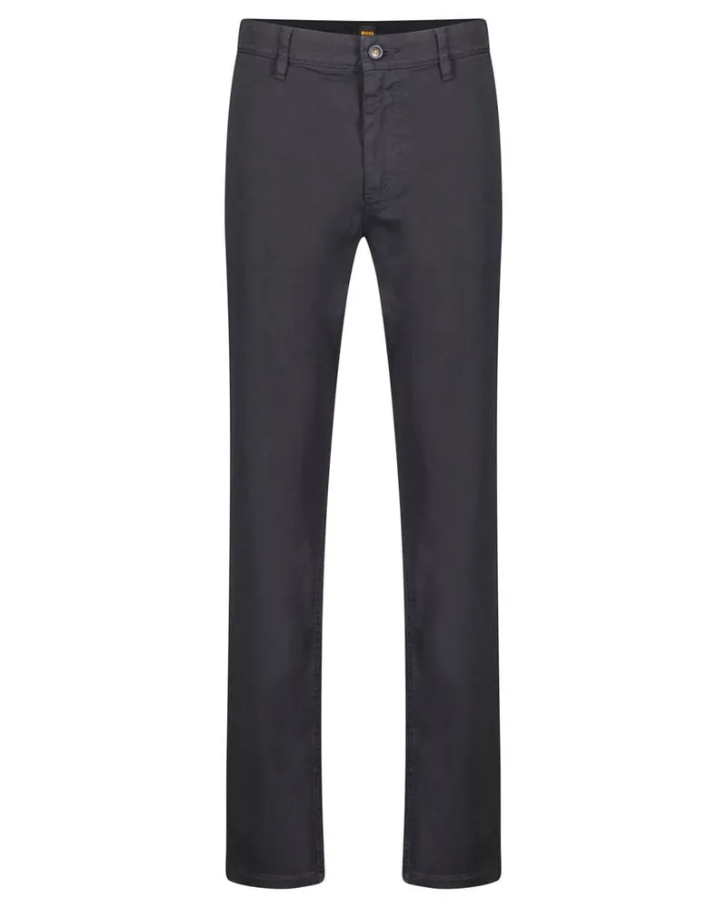 HUGO BOSS Herren Hose CHINO Tapered Fit Schwarz