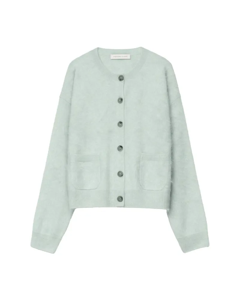 Iris von Arnim Damen Kaschmirstrickjacke MINA Bleu