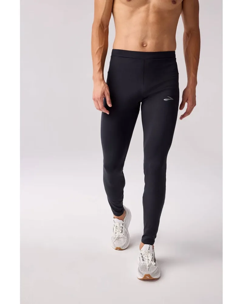 Brooks Herren Lauftights MOMENTUM THERMAL TIGHT 2.0 Schwarz