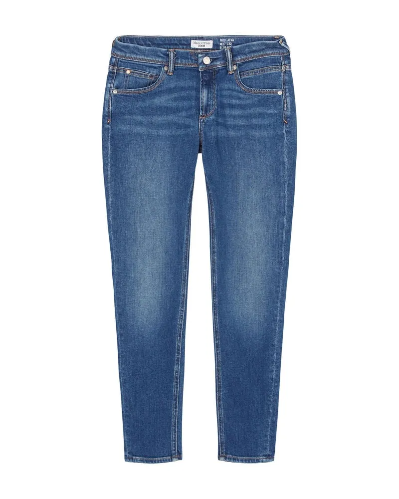 Marc O'Polo Damen Jeans ALVA Slim Fit Blau