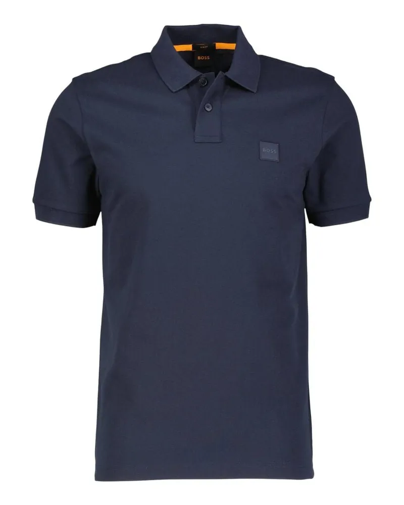HUGO BOSS Herren Poloshirt PASSENGER Slim Fit Kurzarm Marine