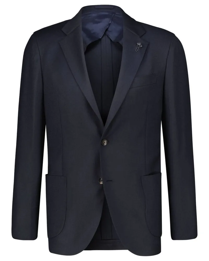 LARDINI Herren Sakko mit Schurwolle SPECIAL LINE DROP 7 Marine