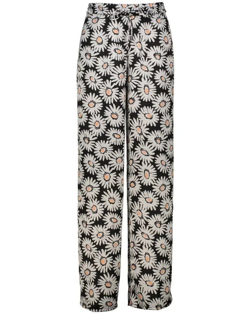 HUGO BOSS Damen Marlenehose HASONI Mehrfarbig