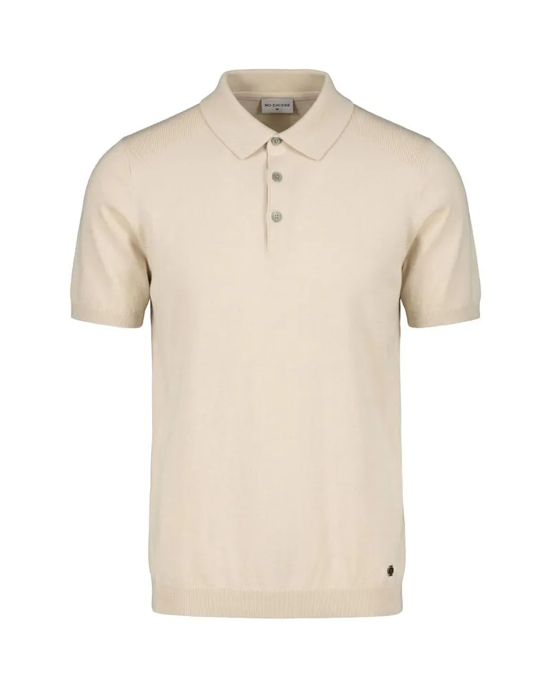 No Excess Herren Pullover aus Baumwolle Camel