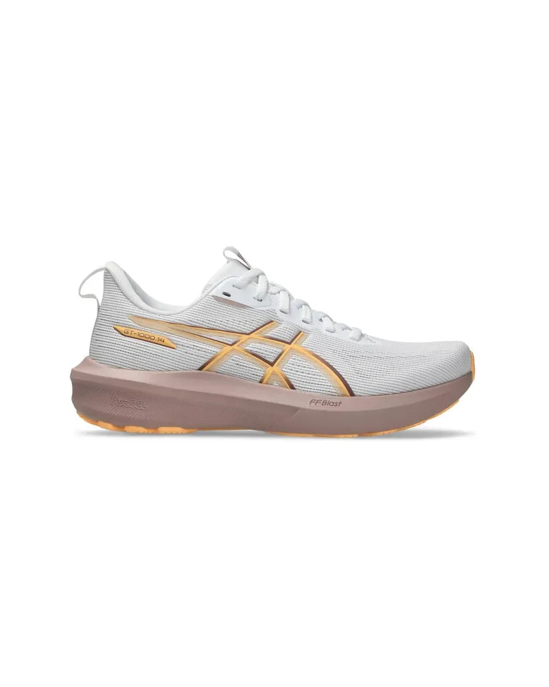 Asics Herren Laufschuhe GT-1000 14 Weiss