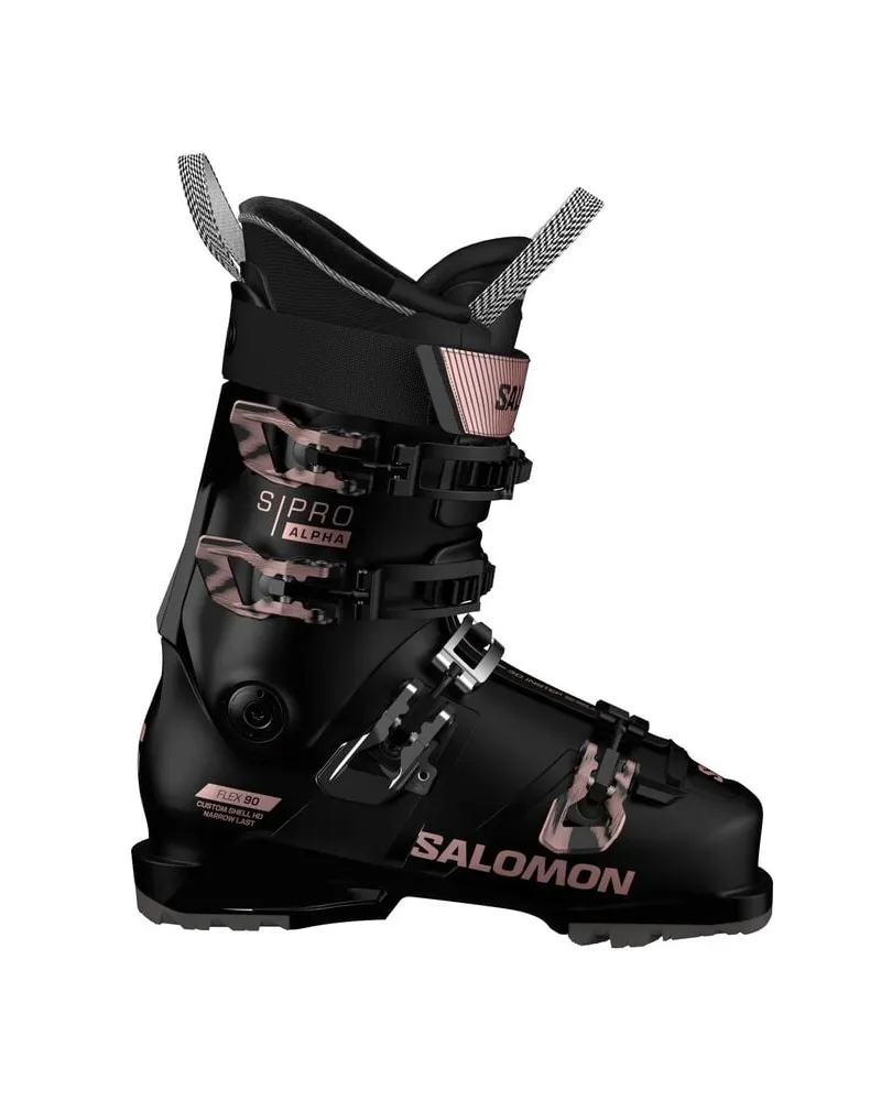 Salomon Damen Skischuhe S/PRO ALPHA 90 GW Schwarz
