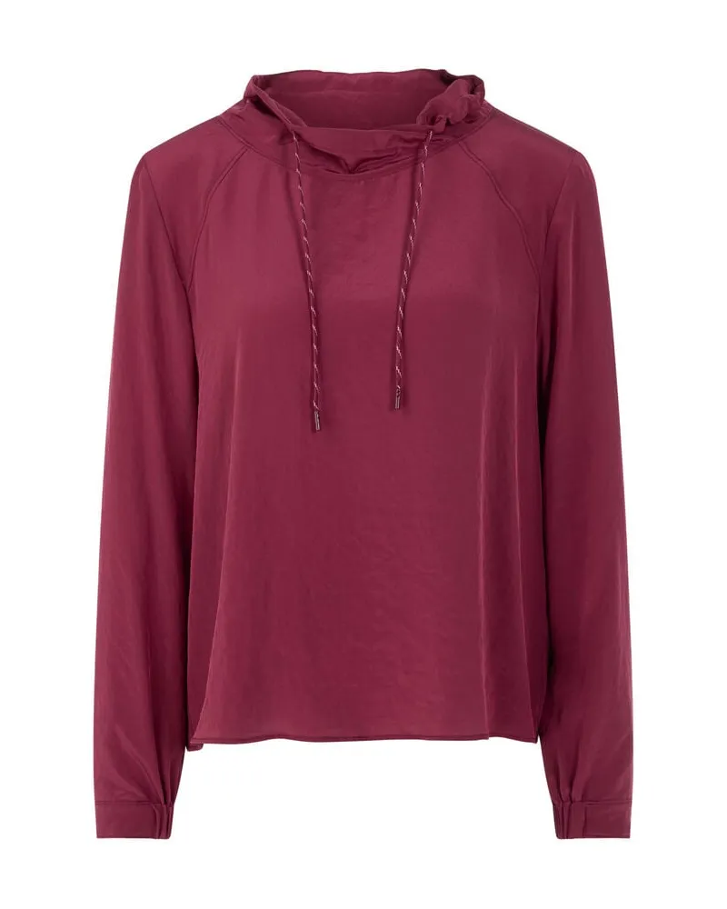 Marc Cain Damen Bluse Langarm Bordeaux