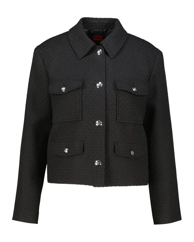 HUGO BOSS Damen Jacke ALAYNA Braun