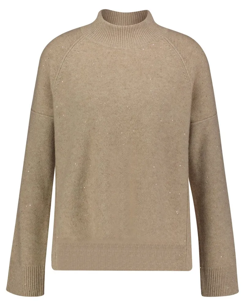 (THE MERCER) N.Y. Damen Strickpullover mit Kaschmir Camel