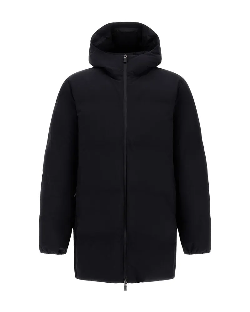 Herno Herren Jacke mit Daunenwattierung Schwarz