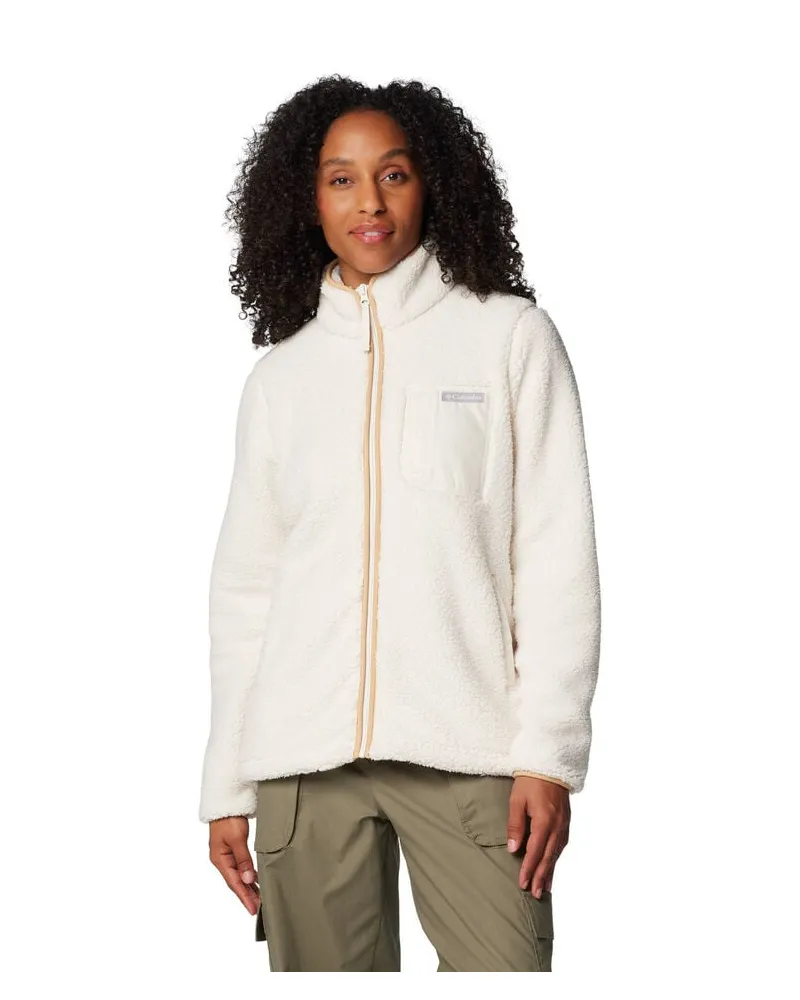 Columbia Sportswear Company Damen Fleecejacke WEST BEND FULL ZIP II SHERPA Kalk