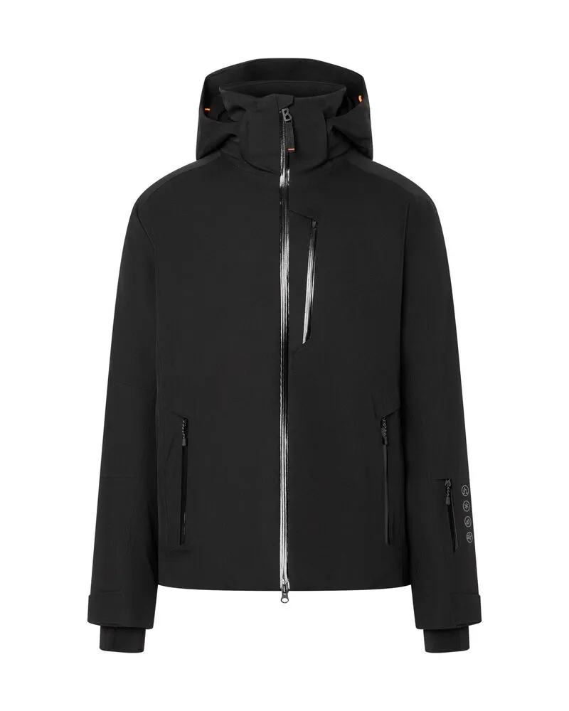 Bogner Fire & Ice Herren Skijacke mit Kapuze EASON Schwarz
