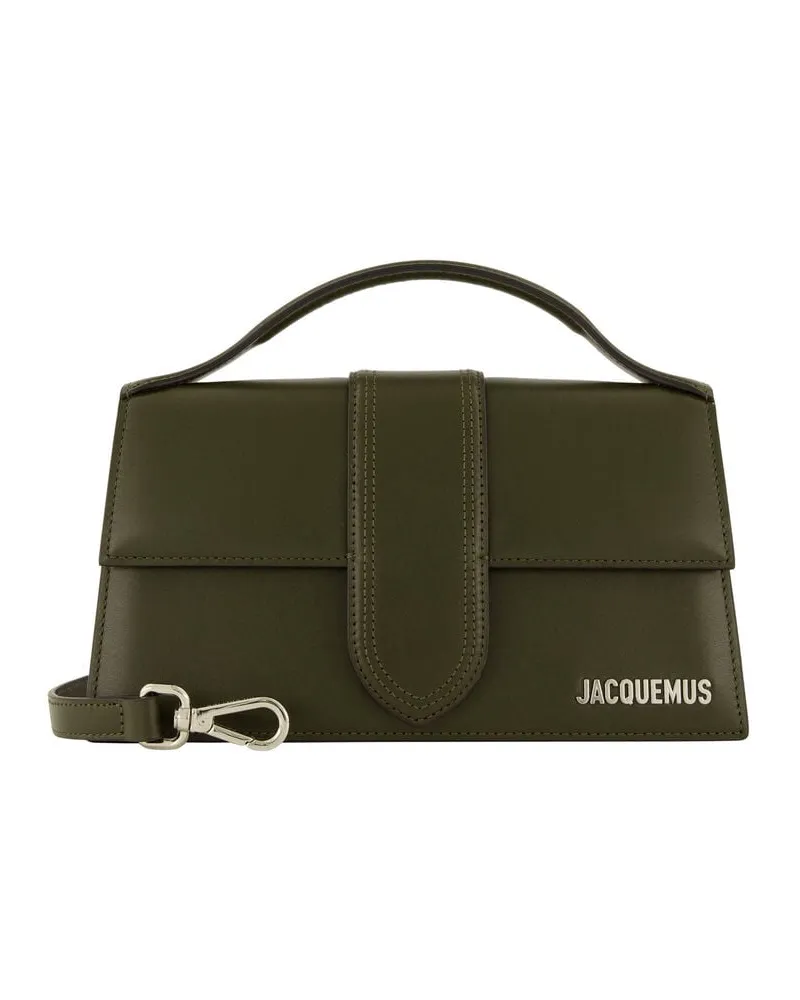 Jacquemus Damen Henkeltasche LE GRAND BAMBINO Oliv