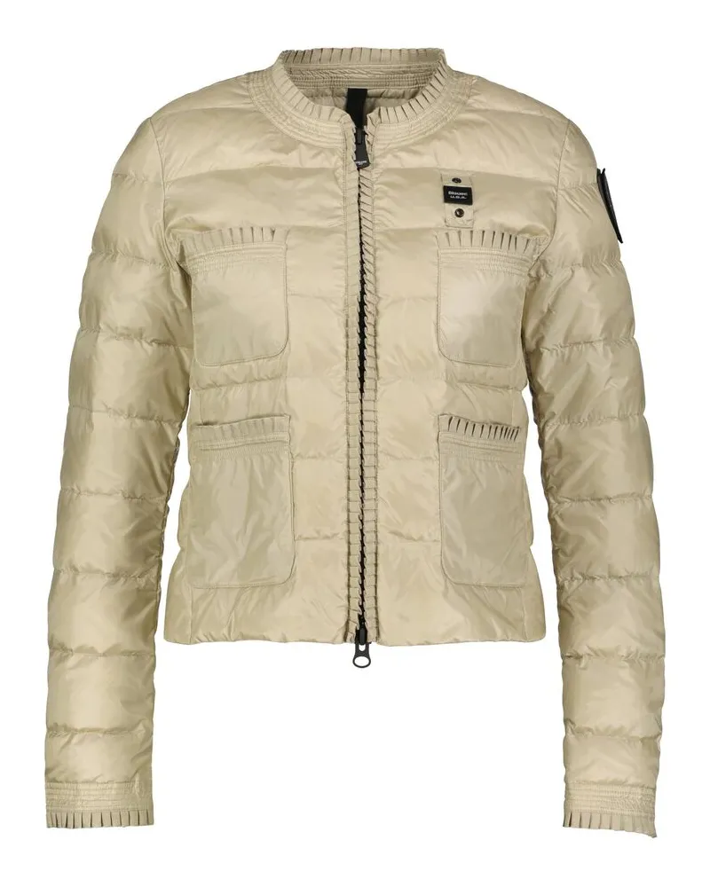 Blauer Damen Daunenjacke ROSE Beige