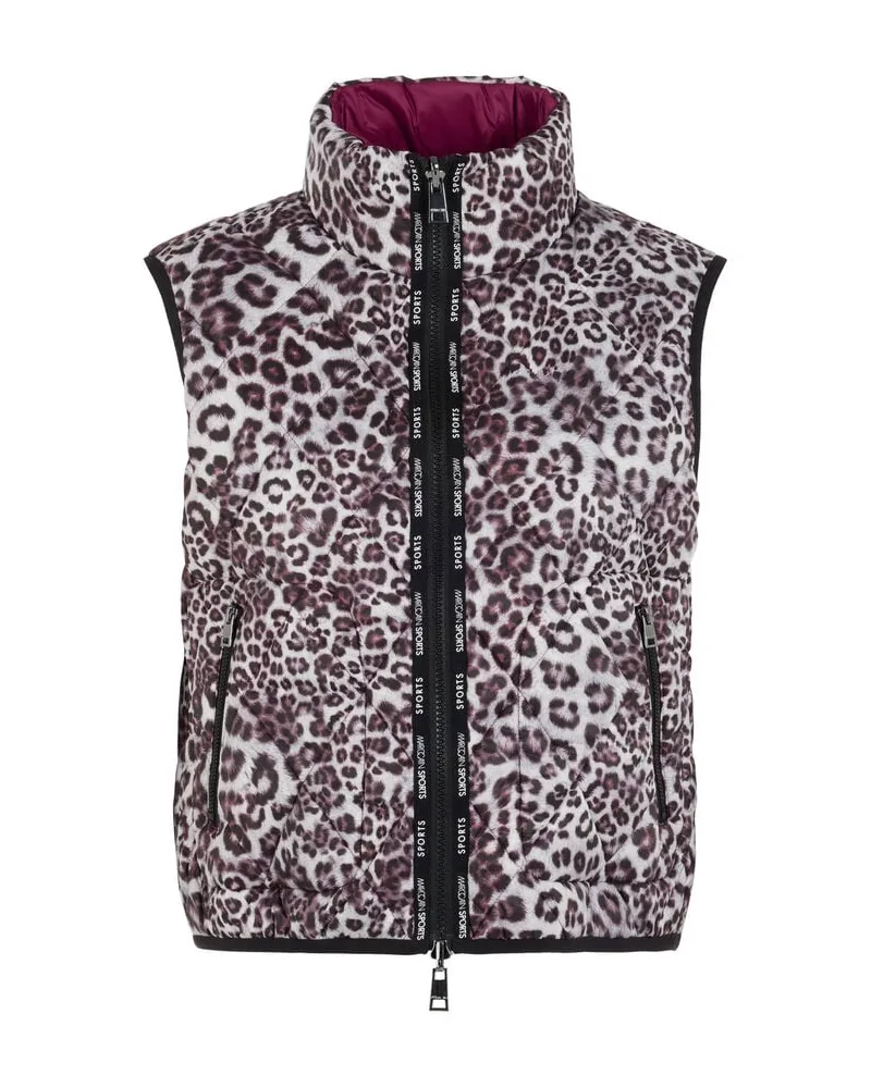 Marc Cain Damen Steppweste wendbar Bordeaux