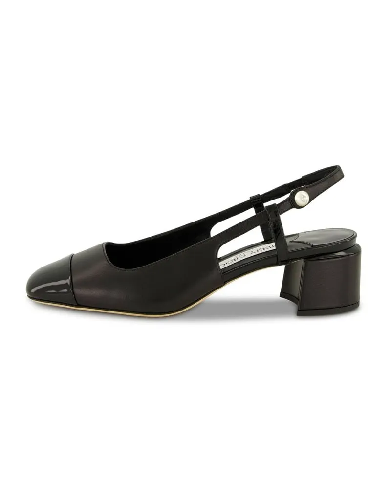 Jimmy Choo Damen Pumps aus Leder ELISA SB 45 Schwarz