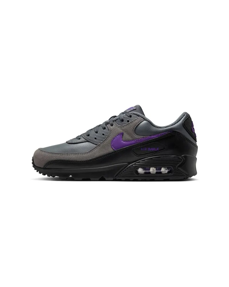 Nike Herren Sneaker mit Leder AIR MAX 90 Grau